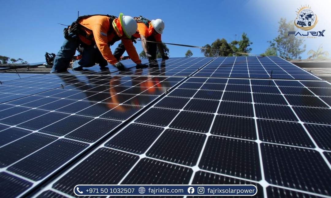 cleaning solar panel